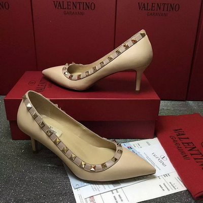 Valentino Shallow mouth stiletto heel Shoes Women--012